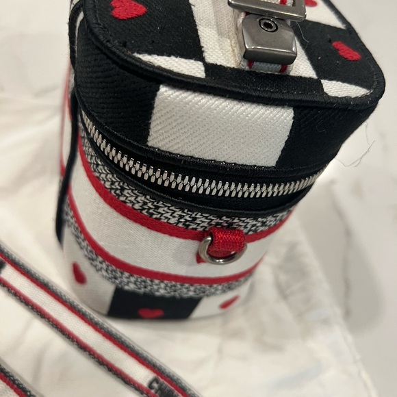 CHRISTIAN DIOR Amour Travel Vanity Canvas Bag with COA and Dust Great Condition - Picture 4 of 10